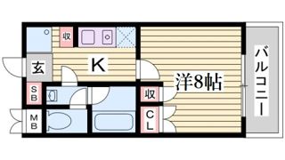 アクシス板宿の間取り画像