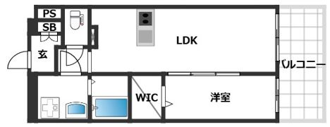 ソルメルディア神戸MJCの間取り画像