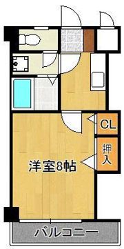 ピエドラブランカ西本町の間取り画像