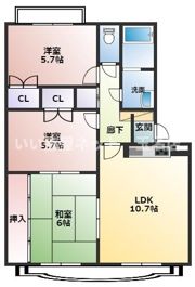 シャンティの間取り画像