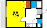 プレスティージュ新屋敷の間取り画像