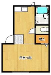 プレジールミスミの間取り画像
