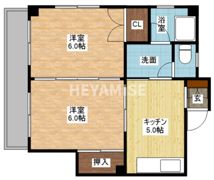 ハイツ小峰の間取り画像
