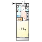 コンフォール柳田の間取り画像