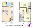 グランテラス D棟の間取り画像