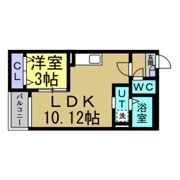 Jack enokidoⅠの間取り画像