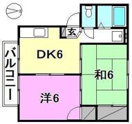 ミルキーハイツの間取り画像