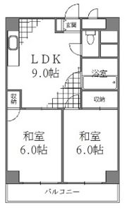 グランドール佐久間の間取り画像