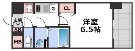ララプレイス京橋シティオスの間取り画像