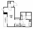 メゾンド代々木上原の間取り画像