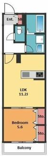 カーサ千駄ヶ谷の間取り画像
