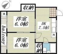 プレアール摂津鳥飼Ⅱの間取り画像