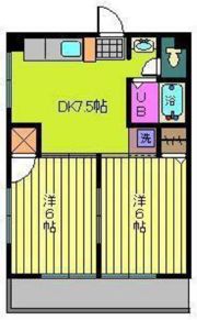 エステー天山の間取り画像