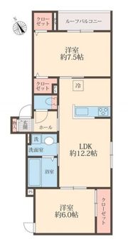 UTENA TERRACEの間取り画像