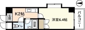 サンパレス横川の間取り画像