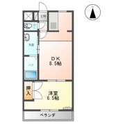 クレストール市名坂の間取り画像