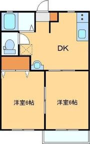 カロタあずさAの間取り画像