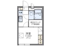 レオパレスEAST FIELDの間取り画像