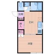 エピーメロン西瑞江の間取り画像
