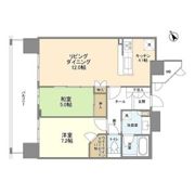 ヴィークタワーOSAKAの間取り画像