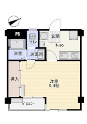 TAKEYARIハイツの間取り画像