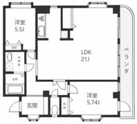 広瀬ビルの間取り画像