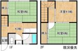 めのうアパートの間取り画像