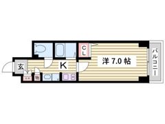 CITYSPIRE神戸元町Ⅱの間取り画像