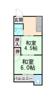 岡口文化の間取り画像