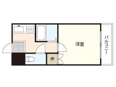 グランツ中村の間取り画像