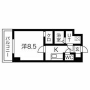 ビエラコート岸部中の間取り画像