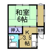 アネックス山方の間取り画像