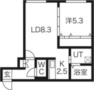 ラ・シュエット北広島の間取り画像
