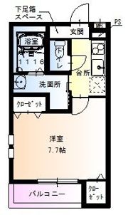 フジパレス三津屋Ⅲ番館の間取り画像