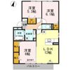 グレンディール Bの間取り画像