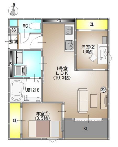 間取図