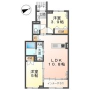 ビレッジヒルズ京山の間取り画像