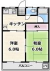 シャトン田中の間取り画像