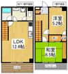 ベルメゾンの間取り画像