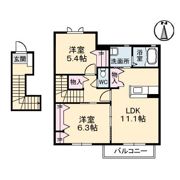 グランドメゾン向山の間取り画像
