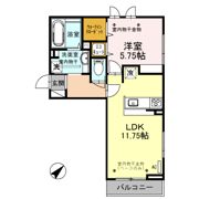 ハイデルビーの間取り画像