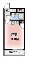 メビウス城北公園レジデンスの間取り画像