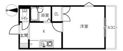 TOSHI HOUSE 18の間取り画像