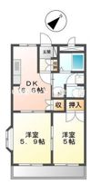 ソレイユ壱番館の間取り画像