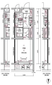 ARCOBALENO BUBAIGAWARAの間取り画像