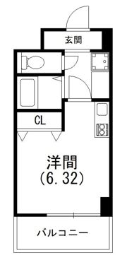 英和マンション龍禅寺の間取り画像