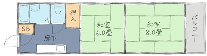 第3シャトーモリオカの間取り画像