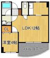 FORZA馬借の間取り画像