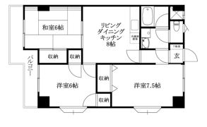 モアクレストの間取り画像
