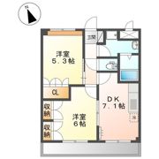 グリーンヒルズ曙の間取り画像